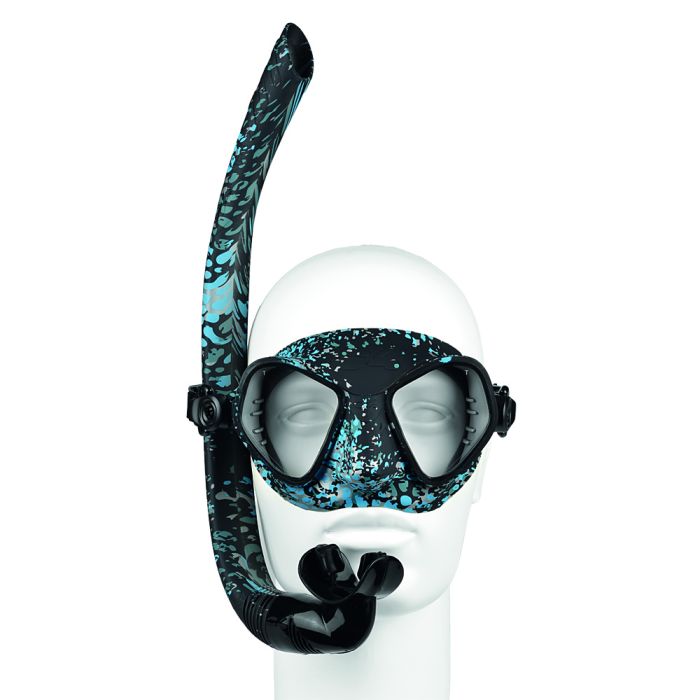 Комплект маска C4 Condor Camoskin Ocean + трубка C4 Meltemi Ocean
