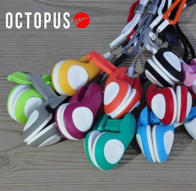 Затискач для носа OCTOPUS Classic салатовий